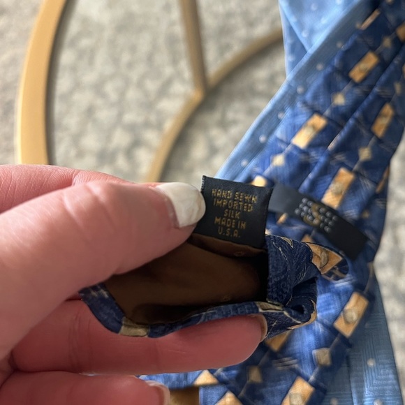 Lot of Falconnable and Robert Estate 100% Silk Ties, Men - Picture 5 of 7